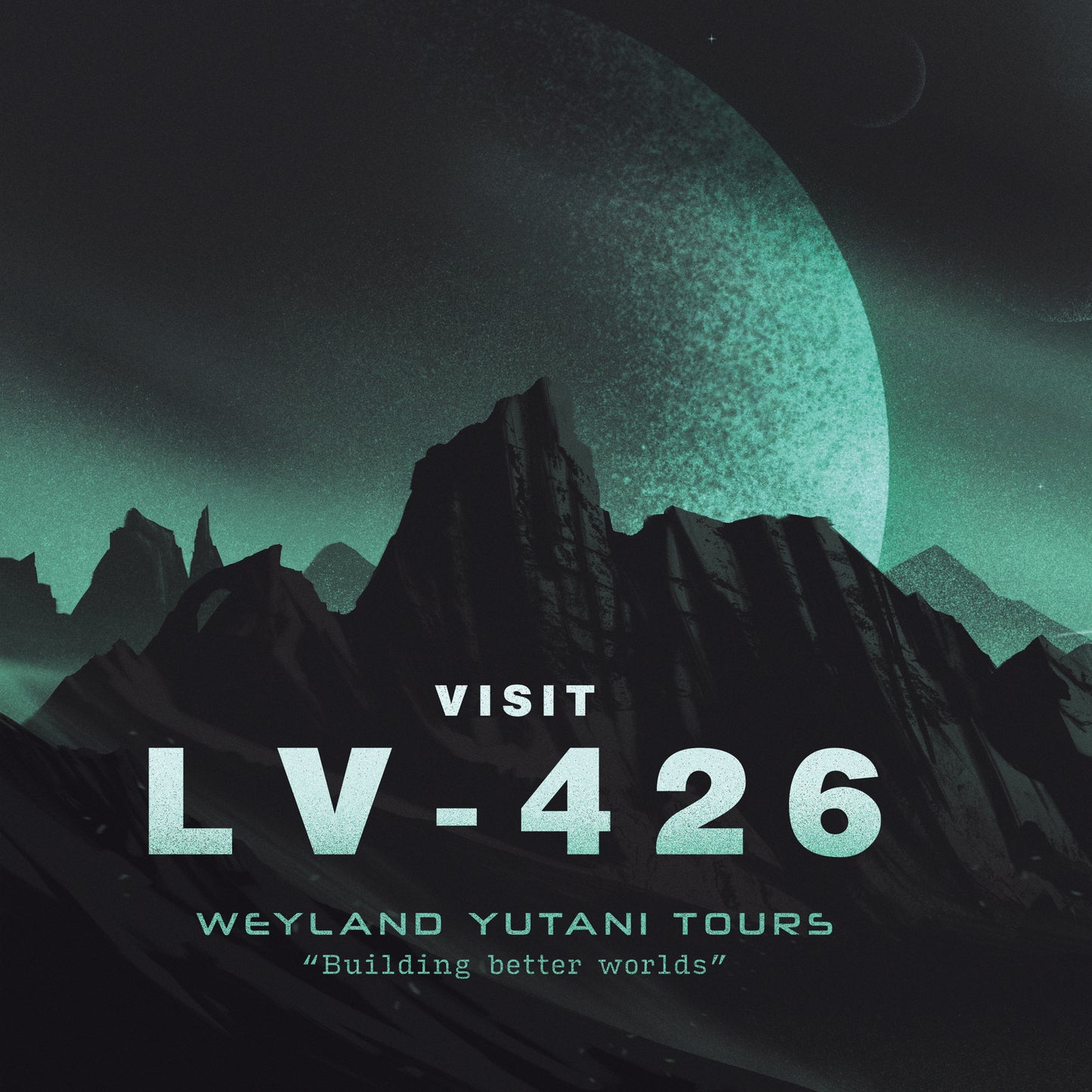 Visit LV-426 Poster - Alien 1979 Poster Art