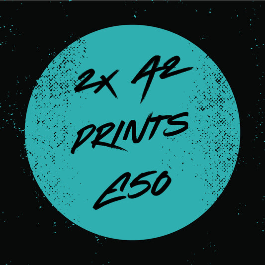 POSTER BUNDLE - Any 2 A2 Prints